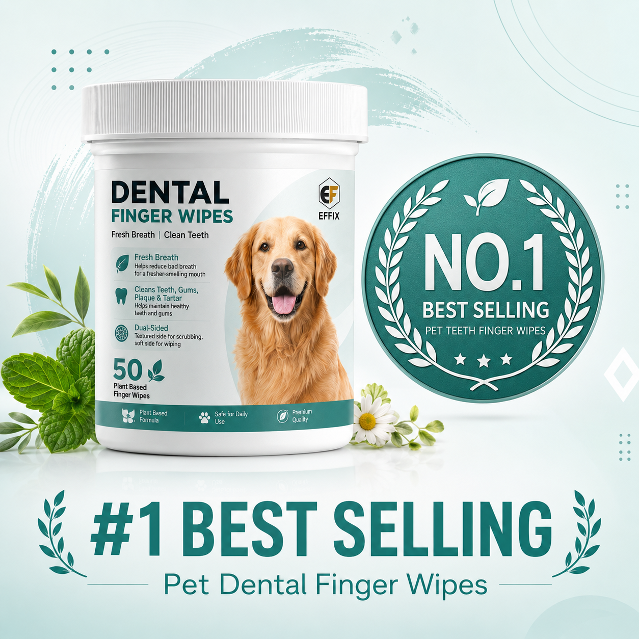 Effix™ Dental Finger Wipes