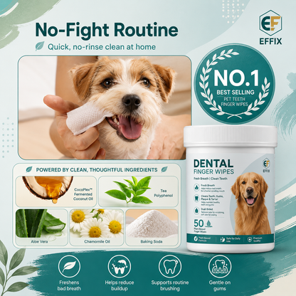 Effix™ Dental Finger Wipes